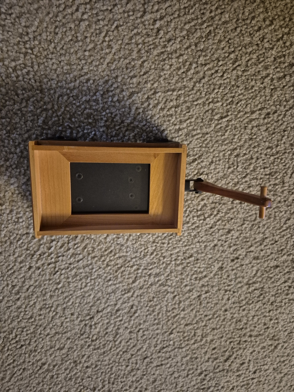 Wooden Wagon Picture Frame
